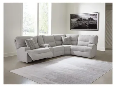 Acklen Place 5-Piece Power Reclining Sectional with Storage Console - Alternative View
