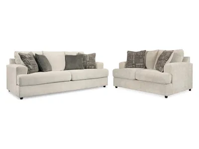 Soletren Queen Sofa Sleeper and Loveseat