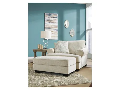 Monaghan Oversized Chair and Ottoman