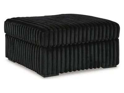Midnight-Madness Oversized Accent Ottoman