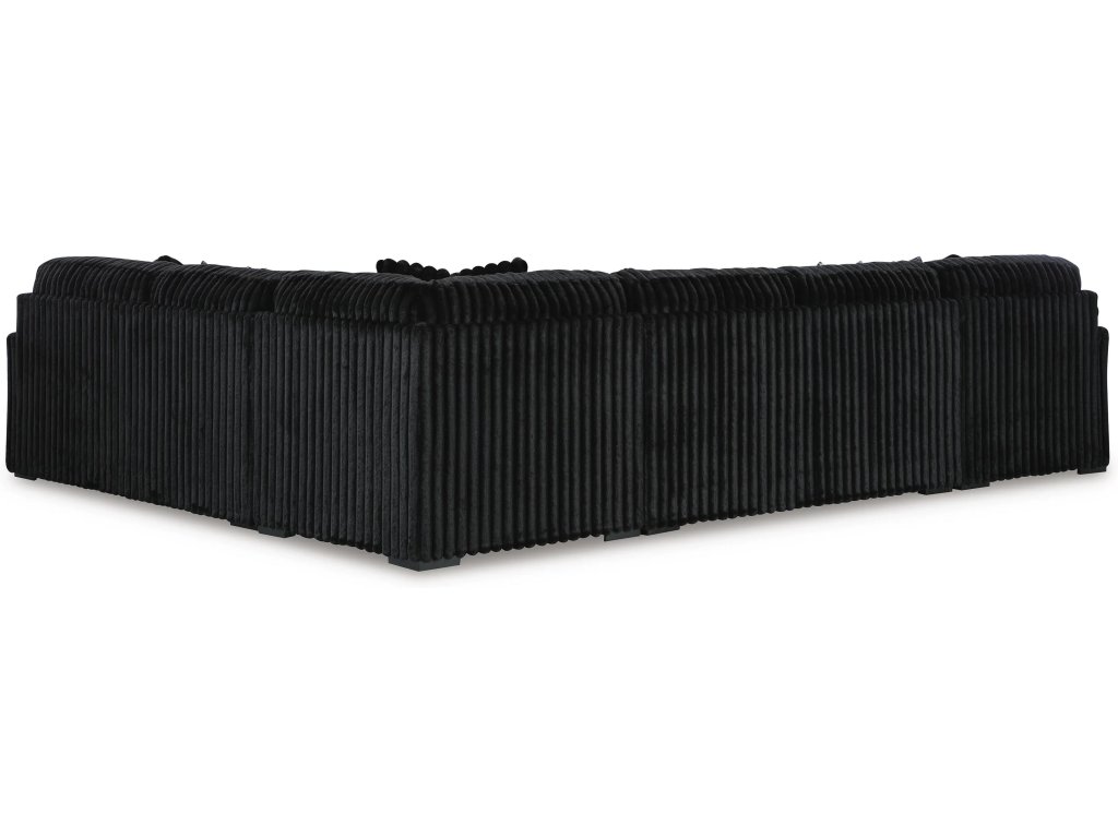 Midnight-Madness 4-Piece Sectional with Chaise - image 2