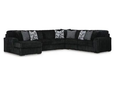 Midnight-Madness 6-Piece Sectional with Chaise