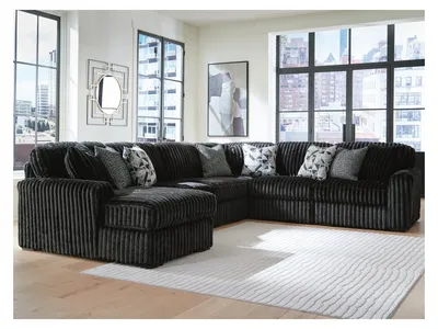 Midnight-Madness 6-Piece Sectional with Chaise
