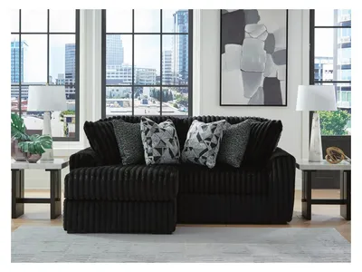 Midnight-Madness 2-Piece Sectional with Chaise