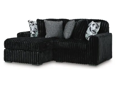 Midnight-Madness 2-Piece Sectional with Chaise