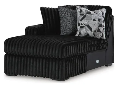 Midnight-Madness Left-Arm Facing Corner Chaise