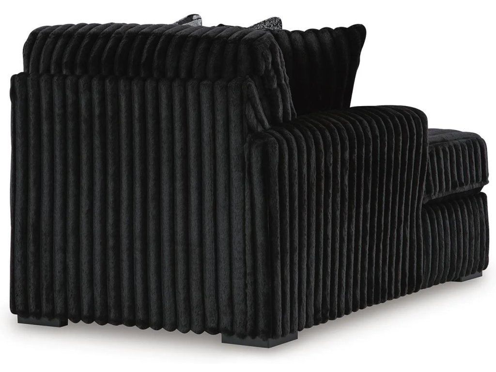 Midnight-Madness 2-Piece Sectional and Ottoman - image 7
