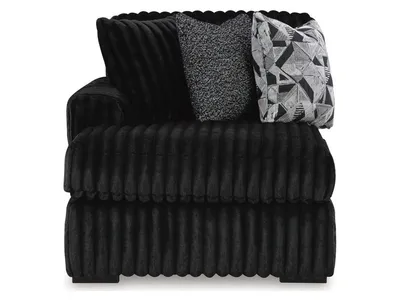 Midnight-Madness 3-Piece Sectional with Chaise