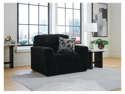 Midnight-Madness Oversized Chair