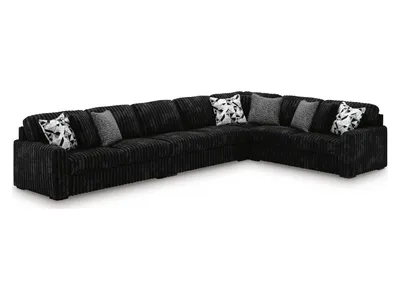 Midnight-Madness 4-Piece Sectional