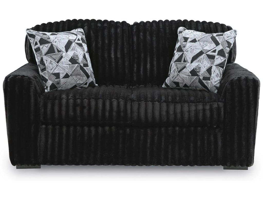 Midnight-Madness Sofa, Loveseat and Oversized Ottoman - image 4