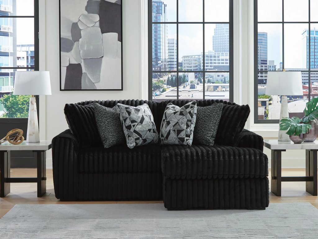 Midnight-Madness 2-Piece Sectional with Chaise - image 1