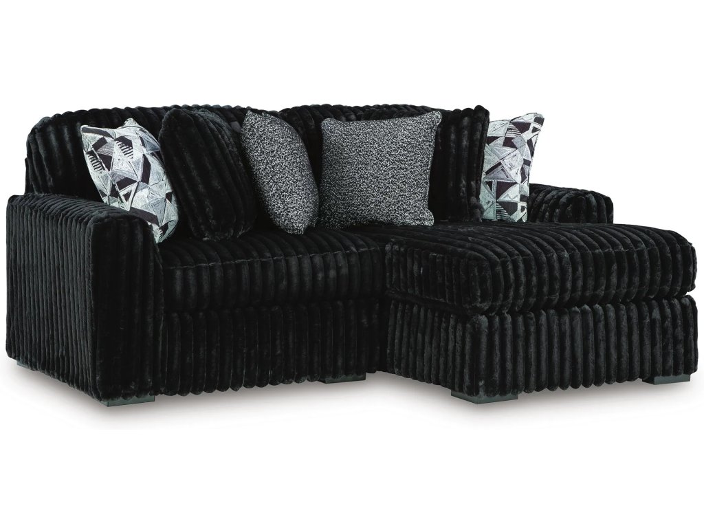 Midnight-Madness 2-Piece Sectional with Chaise - main image