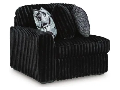 Midnight-Madness Left-Arm Facing Corner Chair