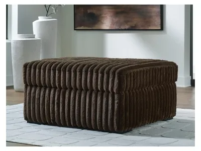 Midnight-Madness Oversized Accent Ottoman