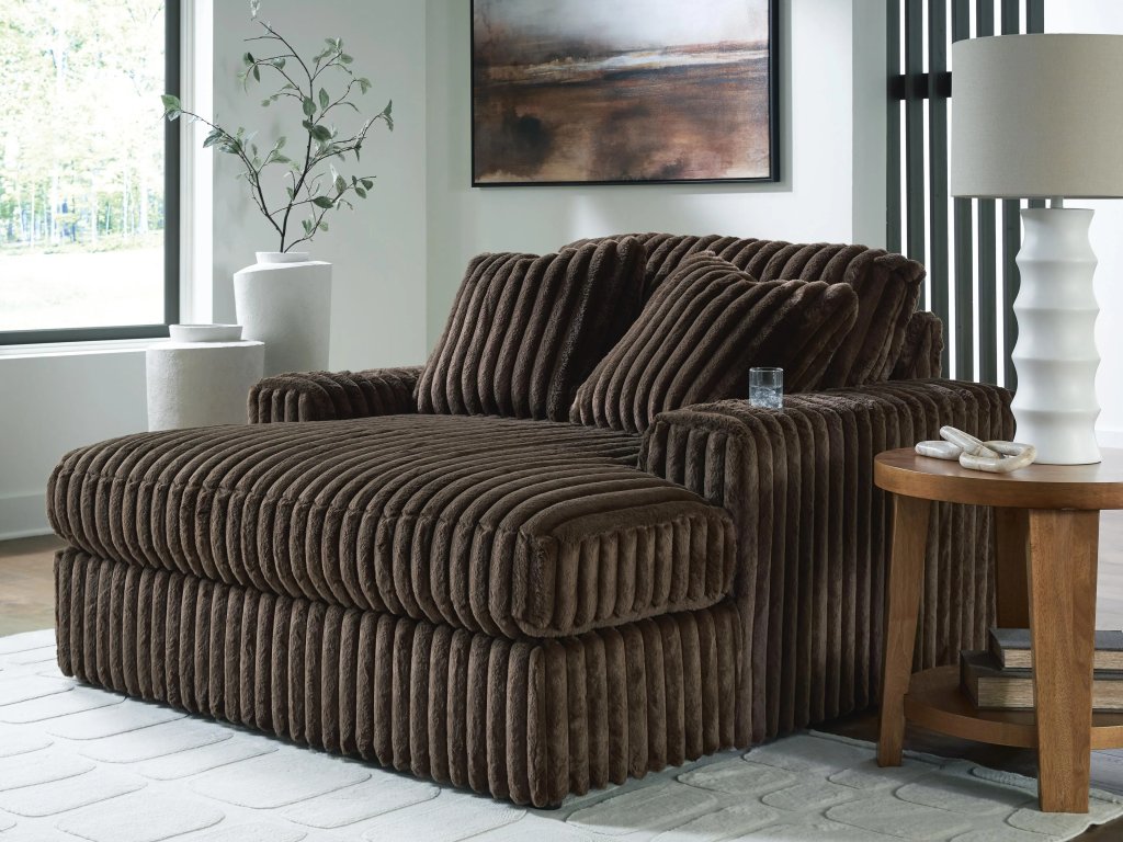 Midnight-Madness Oversized Chaise - image 1