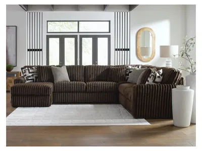 Midnight-Madness 4-Piece Sectional with Chaise