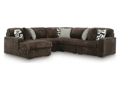 Midnight-Madness 5-Piece Sectional with Chaise