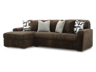 Midnight-Madness 2-Piece Sectional Sofa with Chaise