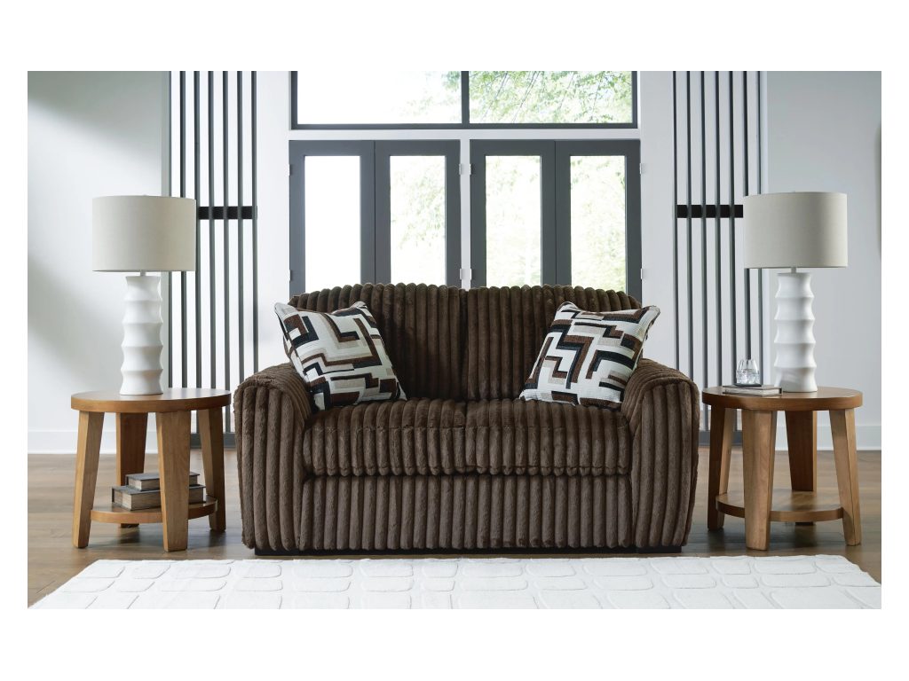 Midnight-Madness Loveseat, Oversized Chaise and Ottoman - image 11