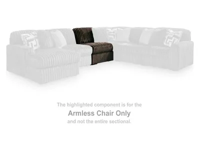 Midnight-Madness Armless Chair