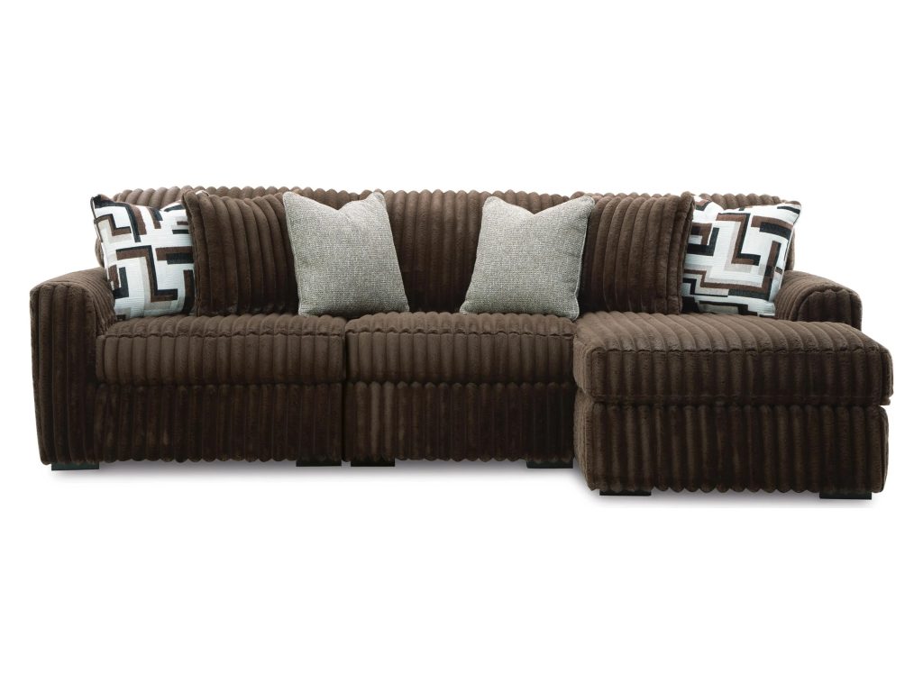 Midnight-Madness 3-Piece Sectional with Chaise - main image
