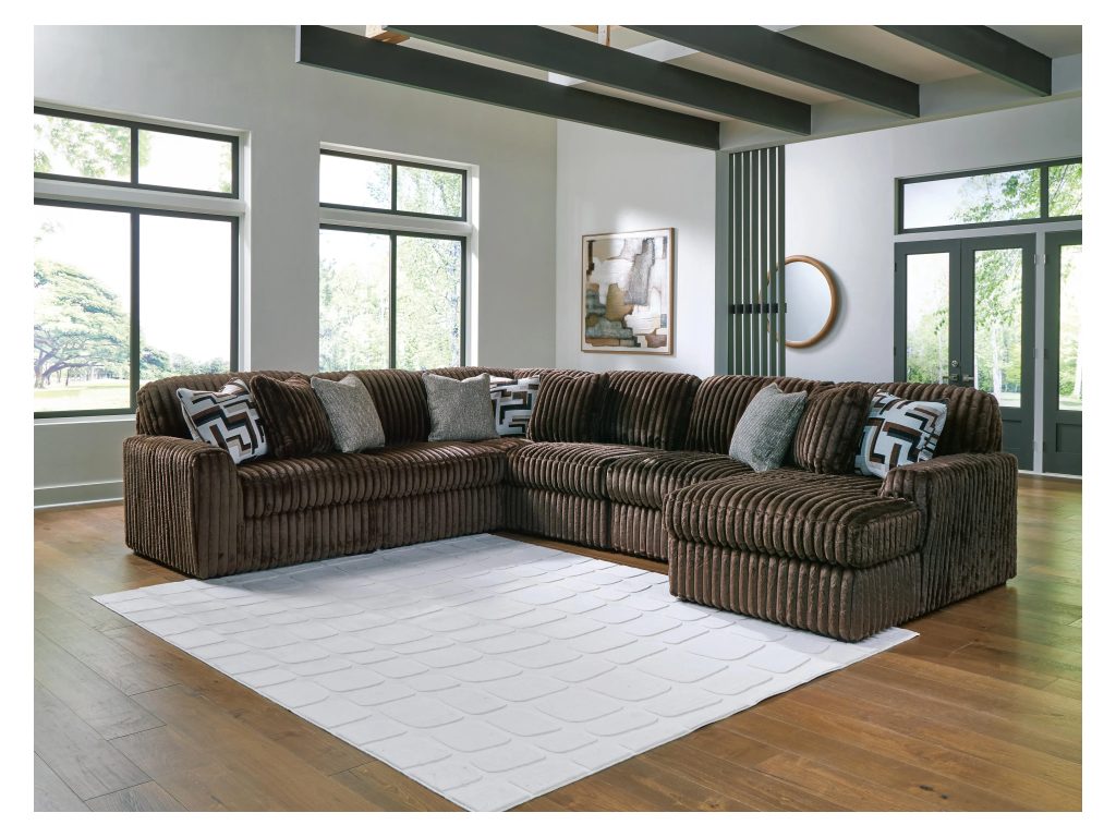 Midnight-Madness 6-Piece Sectional with Chaise - image 1