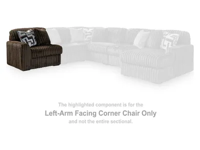 Midnight-Madness Left-Arm Facing Corner Chair