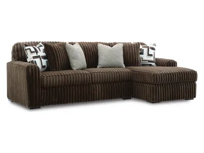 Midnight-Madness 2-Piece Sectional Sofa with Chaise