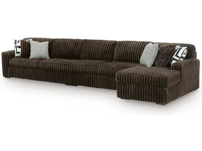 Midnight-Madness 3-Piece Sectional with Chaise