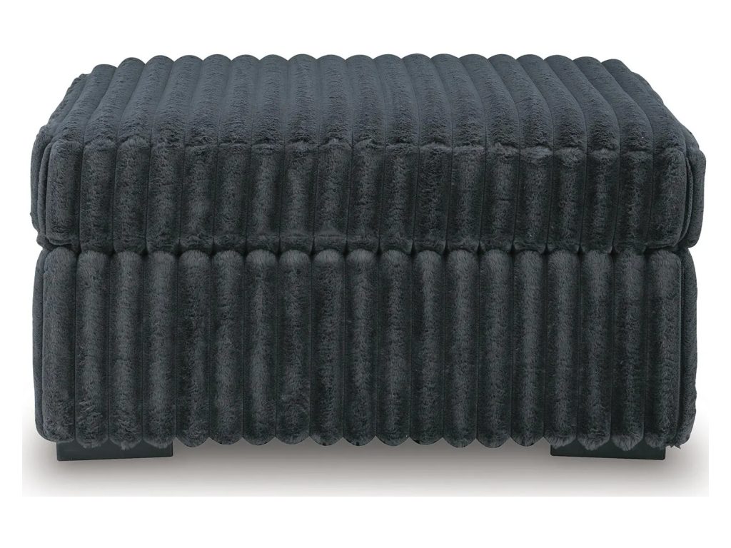 Midnight-Madness Oversized Chair and Ottoman - image 1