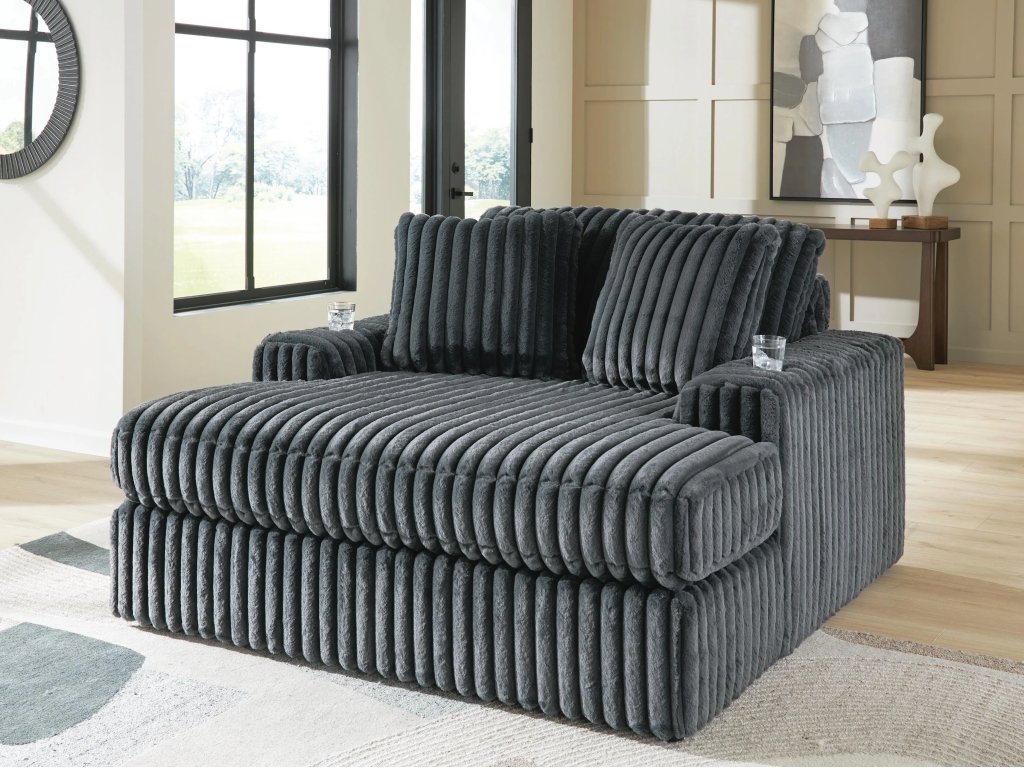 Midnight-Madness Oversized Chaise - image 1