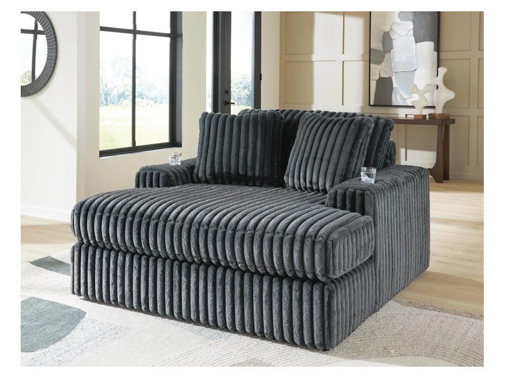 Midnight-Madness Sofa, Loveseat and Oversized Chaise - image 10