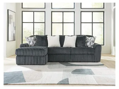 Midnight-Madness 2-Piece Sectional Sofa Chaise