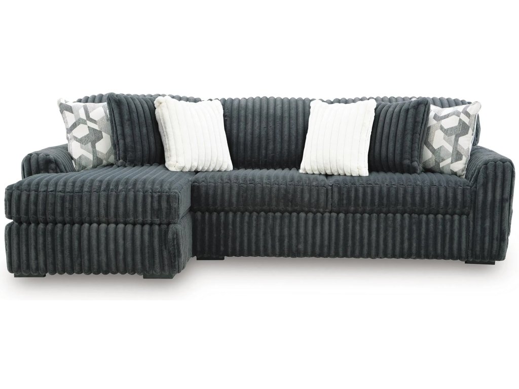Midnight-Madness 2-Piece Sectional Sofa Chaise - main image