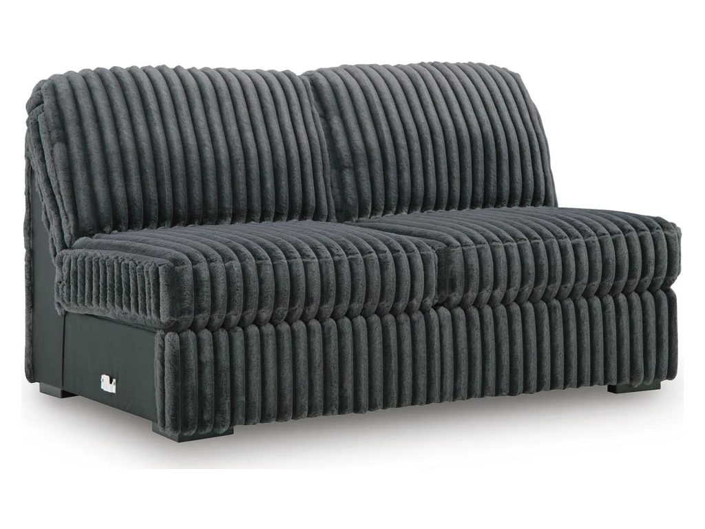 Midnight-Madness Armless Loveseat - main image