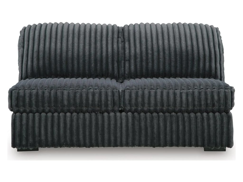 Midnight-Madness Armless Loveseat - image 2
