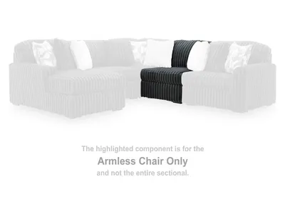 Midnight-Madness Armless Chair