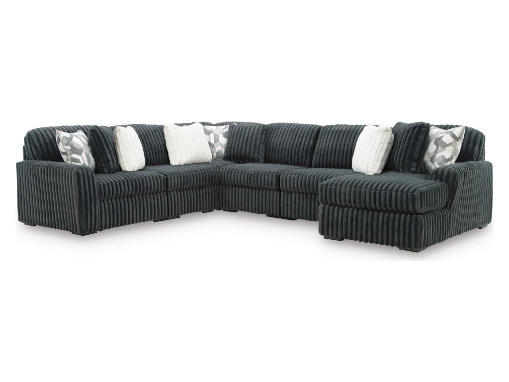 Midnight-Madness 6-Piece Sectional with Chaise - main image