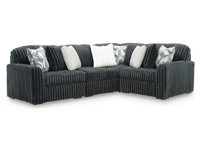 Midnight-Madness 4-Piece Sectional