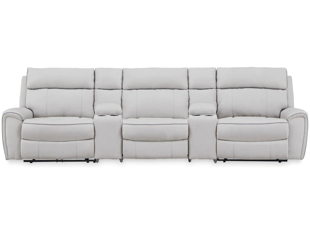 Social Pointe 5-Piece Power Reclining Sectional - main image