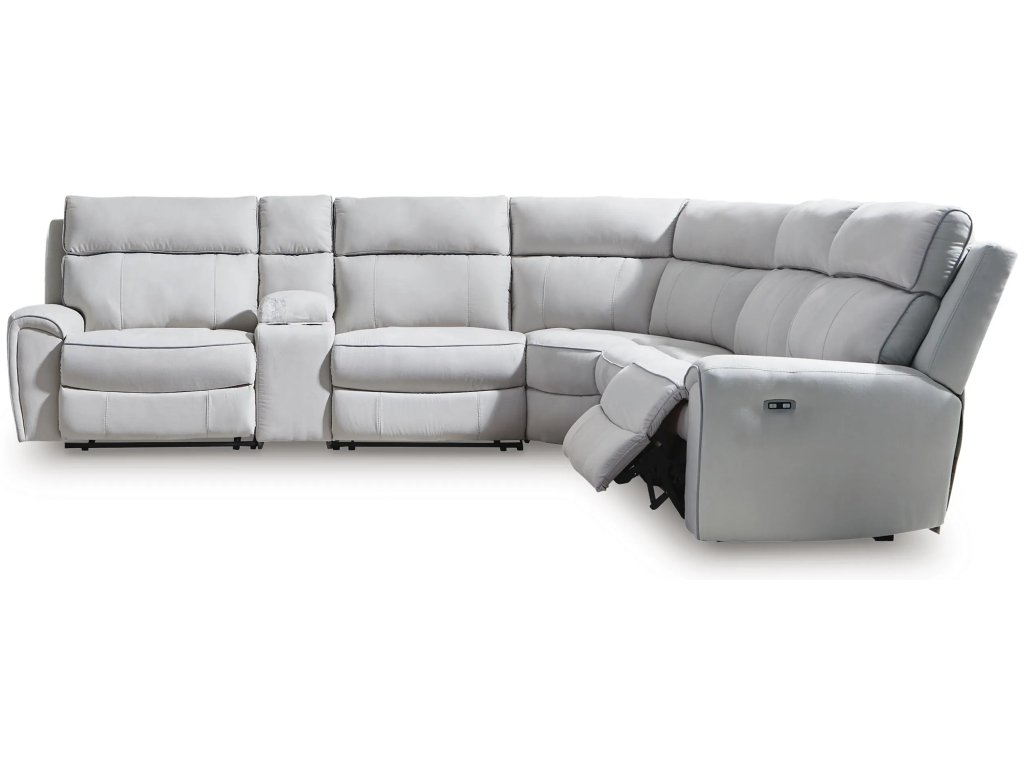 Social Pointe 6-Piece Power Reclining Sectional - main image
