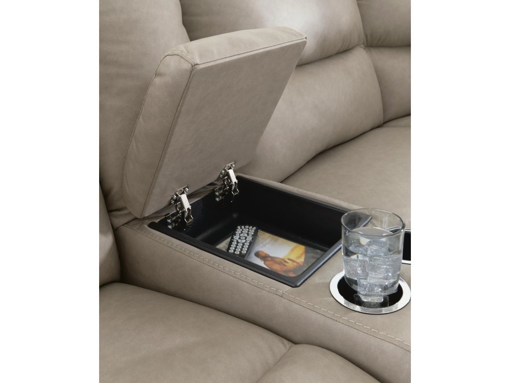 Narwhal Place 5-Piece Reclining Sectional with Storage Consoles - image 2