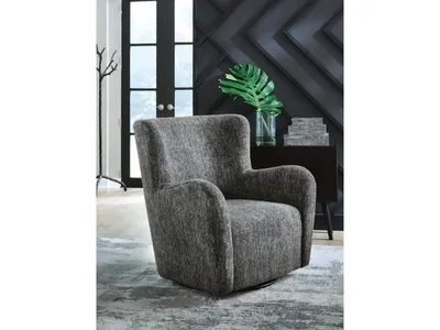 Rowenburg Swivel Glider Accent Chair - Alternative View