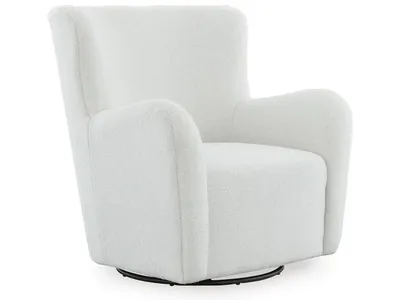 Rowenburg Swivel Glider Accent Chair