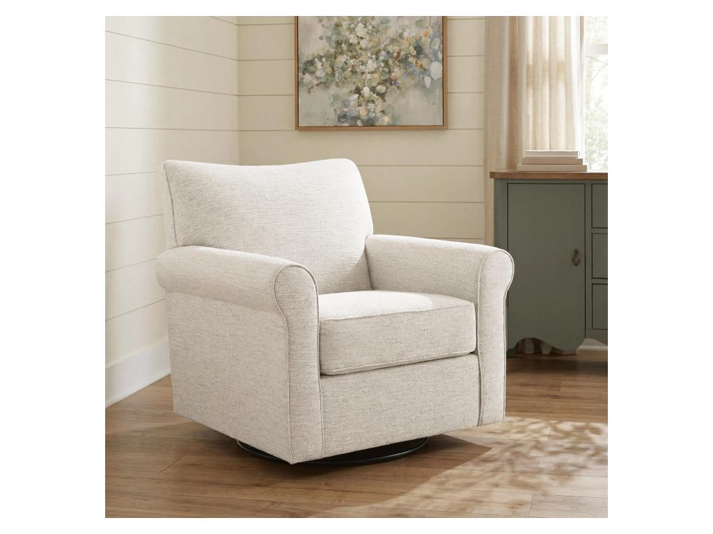 Renley Swivel Glider Accent Chair - image 1