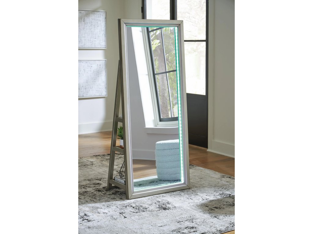 Evesen Floor Standing Mirror/Storage - image 17