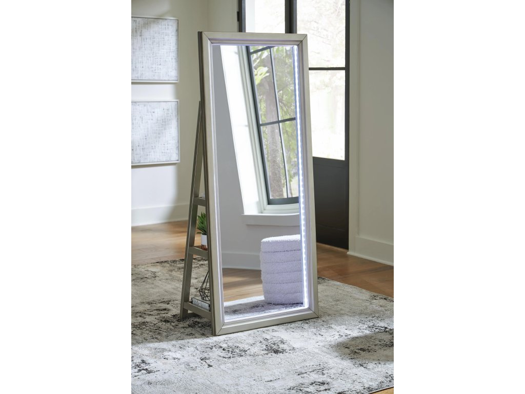 Evesen Floor Standing Mirror/Storage - image 23