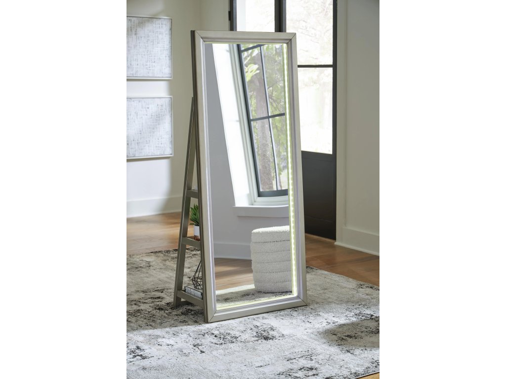 Evesen Floor Standing Mirror/Storage - image 26