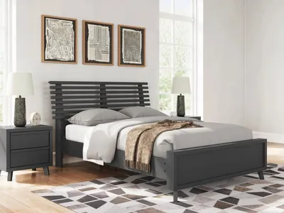 Danziar Full Slat Panel Bed - Alternative View